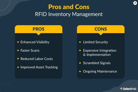 advantages disadvantage of rfid system|rfid technology pros and cons.